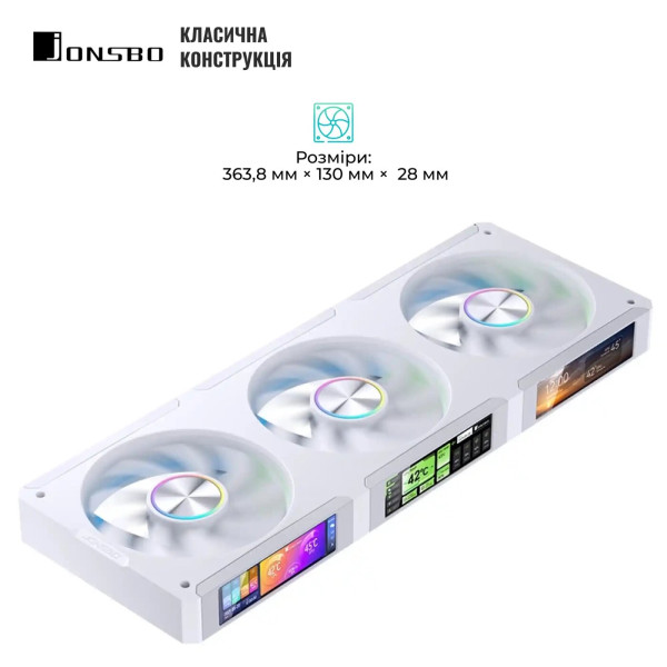 Фото - Процессорный кулер Jonsbo ZC-360W White