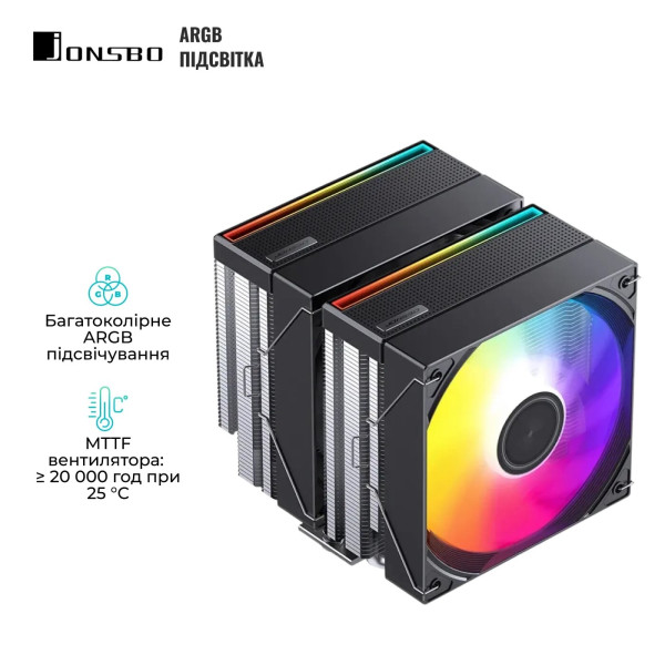 Фото - Процессорный кулер Jonsbo CB80 Black
