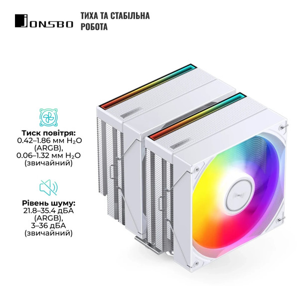 Фото - Процессорный кулер Jonsbo CB80 White