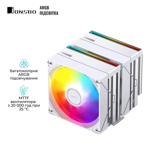 Фото - Процессорный кулер Jonsbo CB80 White