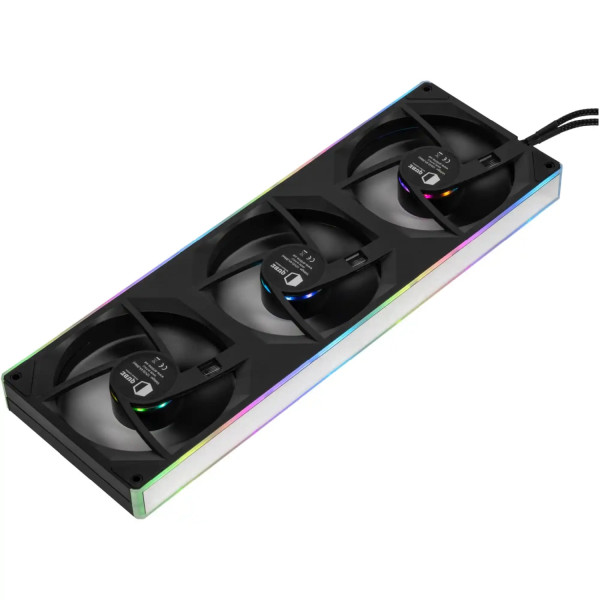 Фото - Корпусный вентилятор QUBE ZG-360 (3in1) Black