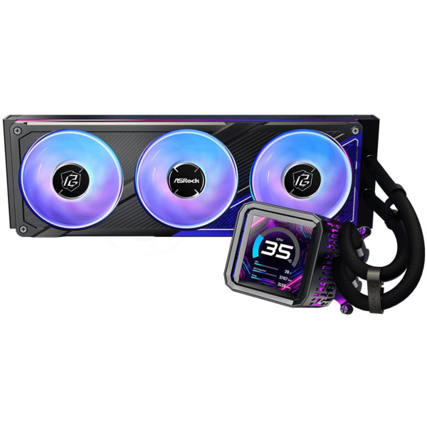 Фото - Водяная система охлаждения ASRock PHANTOM GAMING 360 LCD