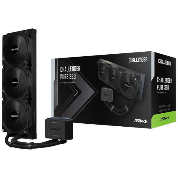 Фото - Водяна система охолодження ASRock CHALLENGER PURE 360