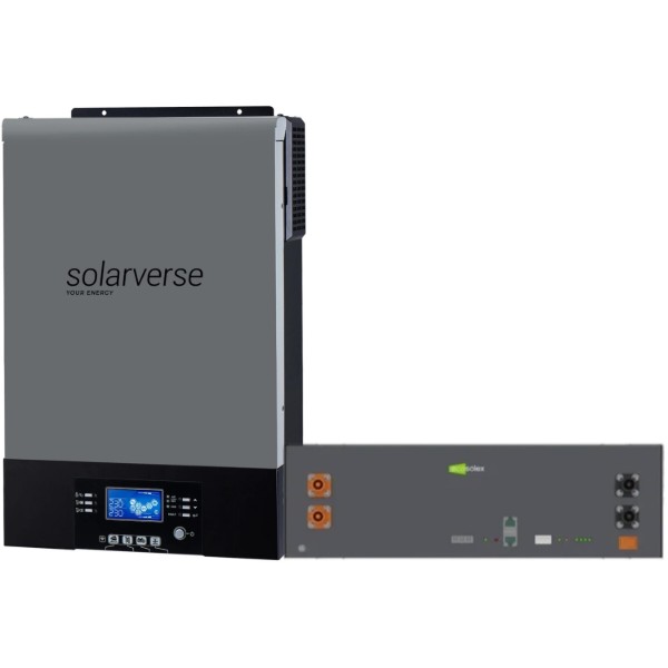 Фото - Система хранения энергии Solarverse SV-1SV6K2-LES5.1K1 (1ф, 6kW, 51.2V, 100 Ah, LiFePO4)