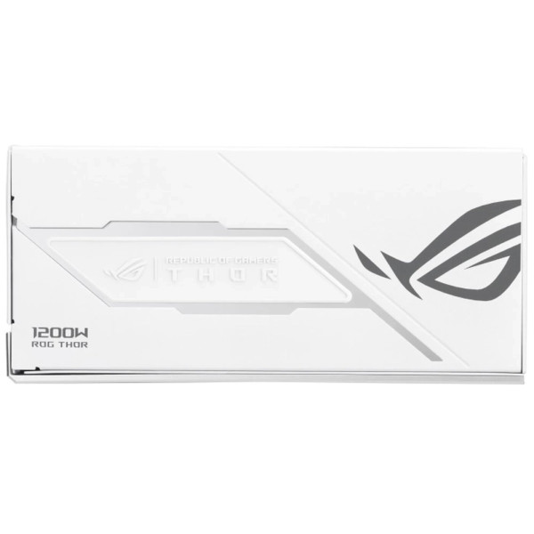 Фото - Блок живлення для ПК Asus ROG THOR 1200W 80+ Platinum White (ROG-THOR-1200P3-WHITE-GAMING)