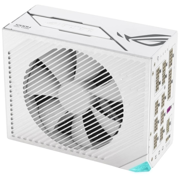 Фото - Блок живлення для ПК Asus ROG THOR 1200W 80+ Platinum White (ROG-THOR-1200P3-WHITE-GAMING)