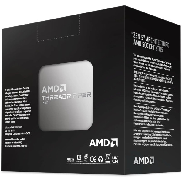 Фото - Процесор AMD Ryzen Threadripper PRO 9965WX box (100-100000724WOF)