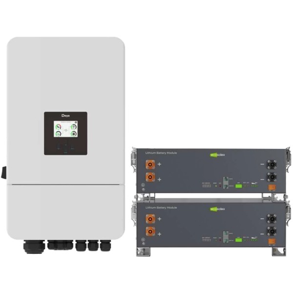 Фото - Система хранения энергии Deye SV-3DE10K1-LEC10K1-1 (3ф, 10kW, 51.2V, 200Ah, LiFePO4)