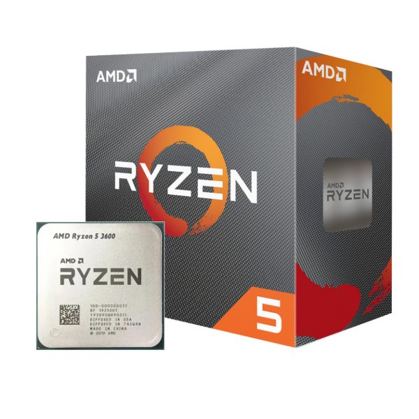 Фото - Процессор AMD Ryzen 5 3600 (100-100000031AWOF) Фото - Процессор AMD Ryzen 5 3600 (100-100000031AWOF)