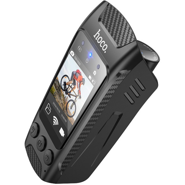 Фото - Відеореєстратор HOCO DV104 4K Riding recorder Black (6942007646000)
