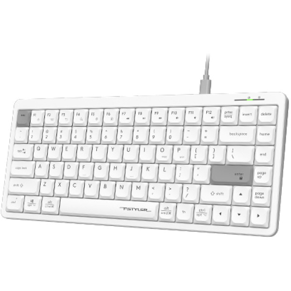 Фото - Клавиатура проводная A4tech FX53 (White)