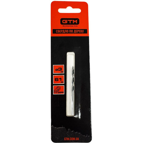 Фото - Свердло GTM 3,0 мм (DW-030)