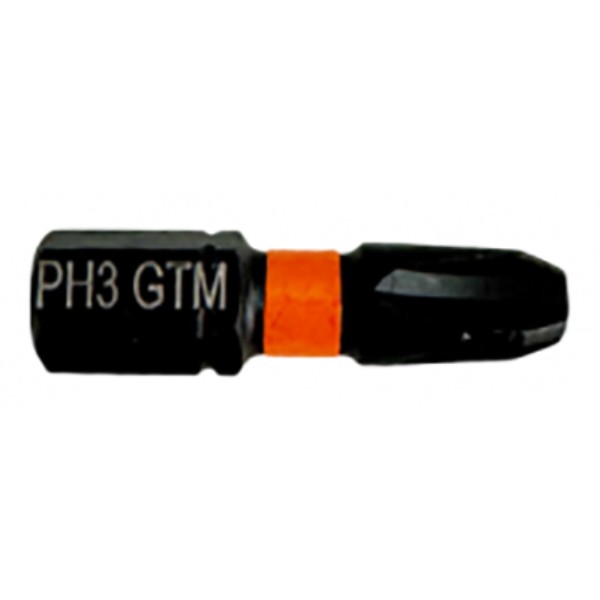 Фото - Набор бит для отвертки GTM PH3 25 мм 2 шт. (SBI-H3-25B)