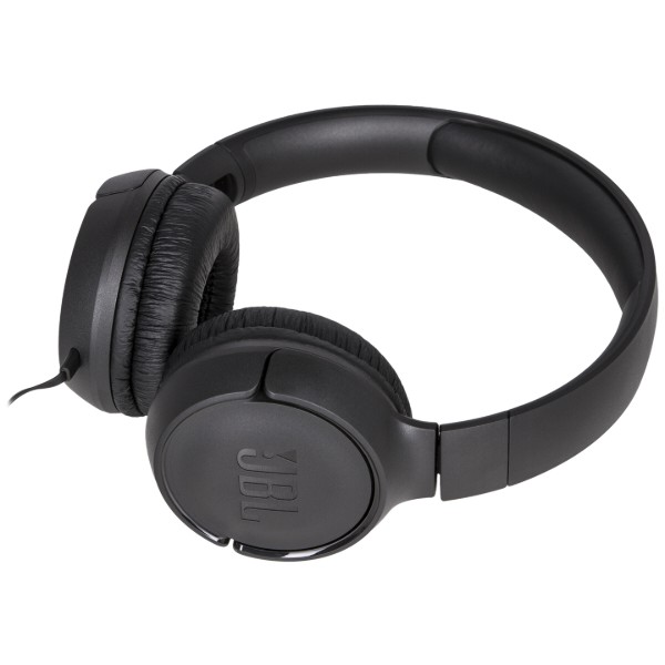 Фото - Уцінка - Навушники накладні дротові JBL T500 Black (JBLT500BLK)