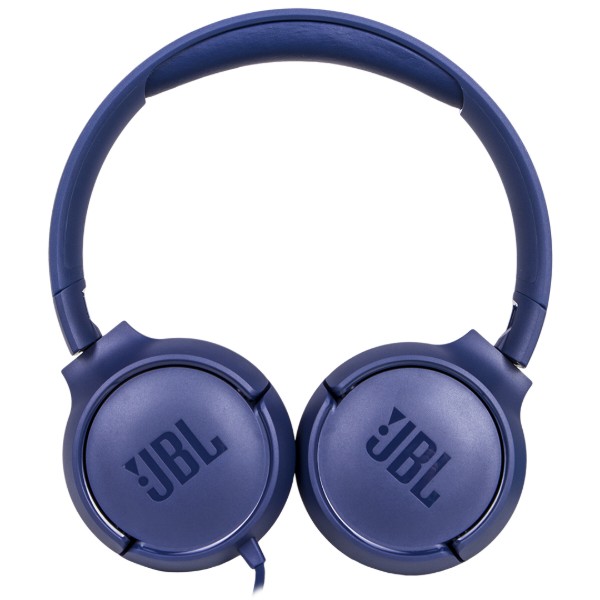 Фото - Навушники накладні дротові JBL T500 Blue (JBLT500BLU)