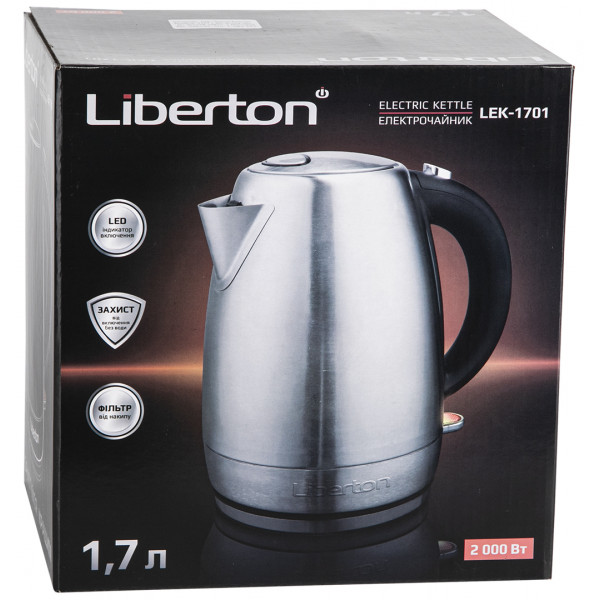 Фото - Електричний чайник Liberton LEK-1701