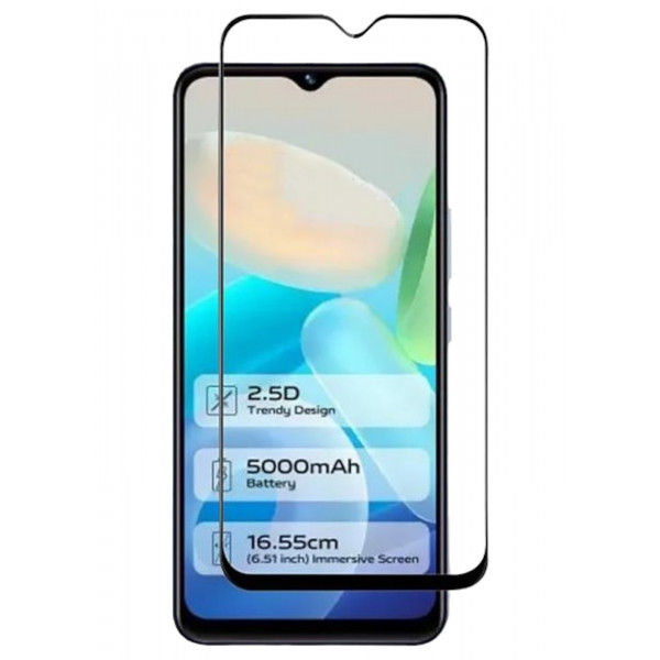 Фото - Захисне скло для смартфону BeCover for Vivo Y02/Y02A Black (709275)