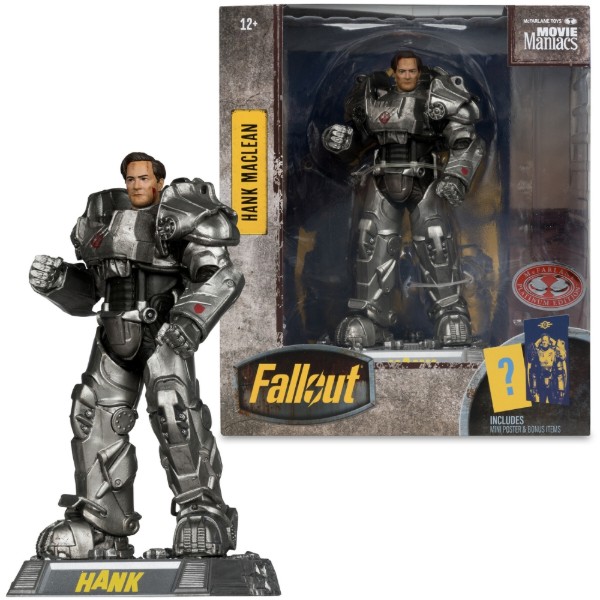 Фото - Колекційна фігурка McFarlane Toys Fallout Hank Maclean - S2 - Red Platinum Edition 15 см (14134)