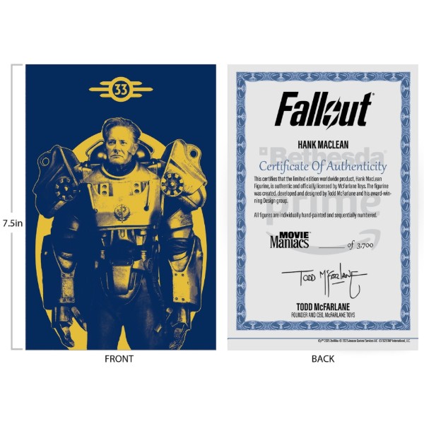 Фото - Колекційна фігурка McFarlane Toys Fallout Hank Maclean - S2 - Red Platinum Edition 15 см (14134)