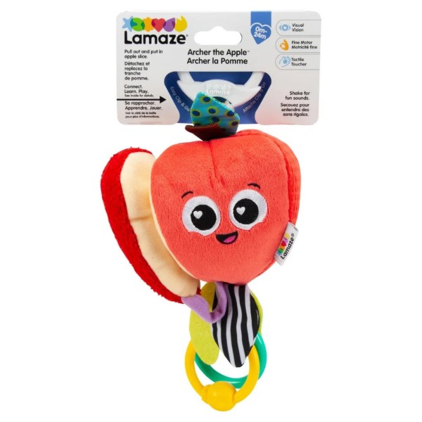 Фото - Подвеска Lamaze Яблочко с прорезывателем (L27383)