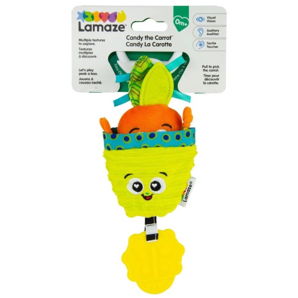 Фото - Подвеска Lamaze Морковка с прорезывателем (L27381)