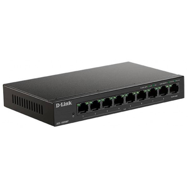Фото - Коммутатор локальної мережі (Switch) D-Link DES-1009MP/A1A