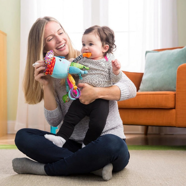 Фото - Підвіска Lamaze Кальмар із прорізувачем (L27068)