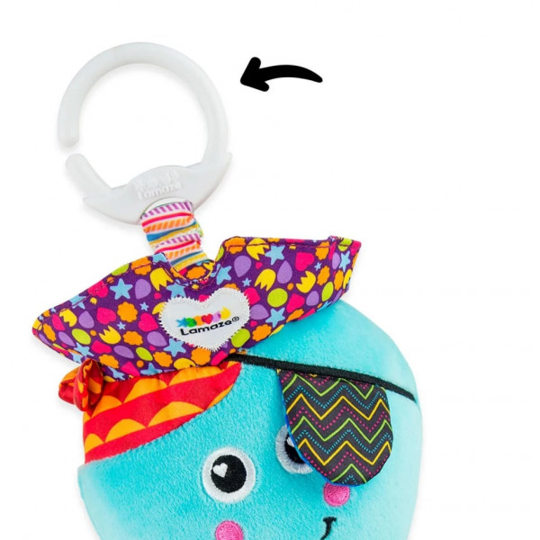 Фото - Підвіска Lamaze Кальмар із прорізувачем (L27068)