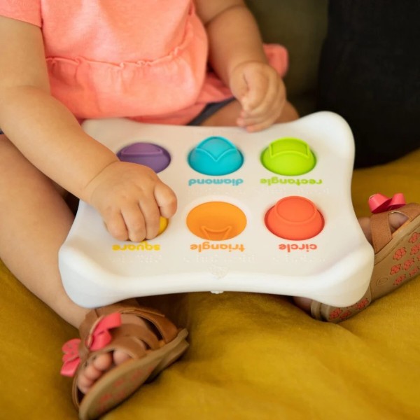 Фото - Игровой набор для малыша Fat Brain Toys Dimpl Duo Цвет Форма Брайль (F208EN)