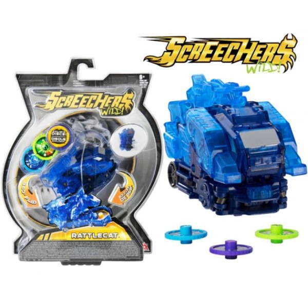 Фото - Машинка-трансформер Screechers Wild! L 2 - РЕТТЛКЕТ (EU683120)