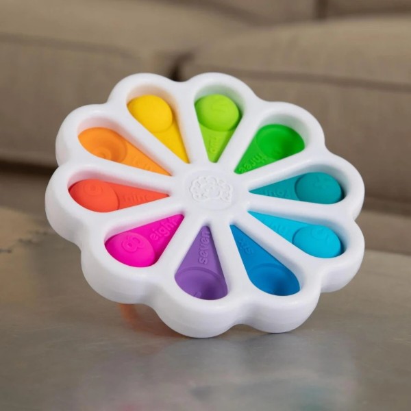 Фото - Антистресс игрушка Fat Brain Toys dimpl digits Цветные лепестки (F275EN)