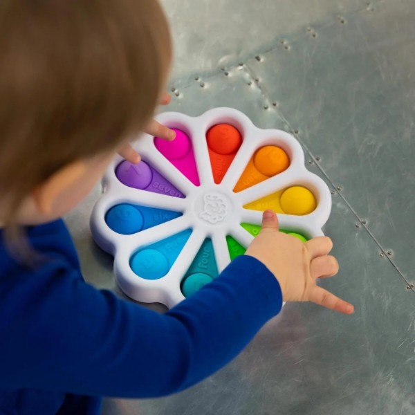 Фото - Антистресс игрушка Fat Brain Toys dimpl digits Цветные лепестки (F275EN)