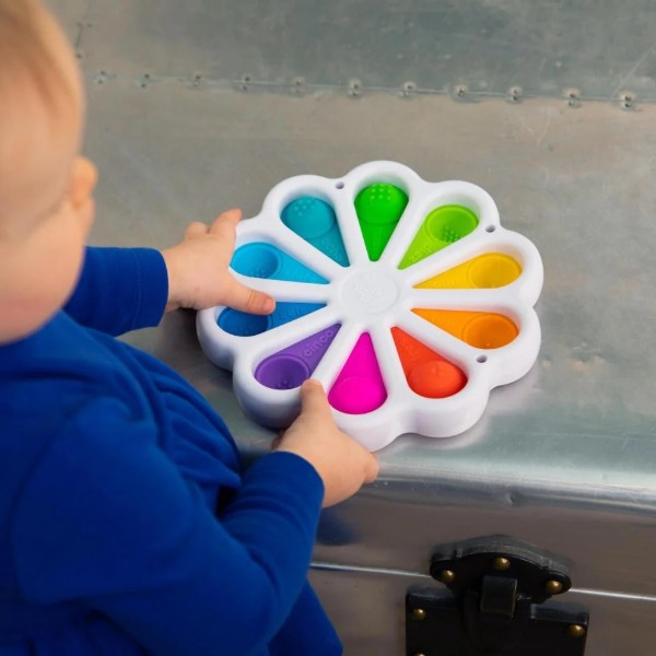 Фото - Антистресс игрушка Fat Brain Toys dimpl digits Цветные лепестки (F275EN)