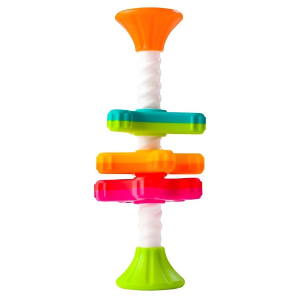 Фото - Пирамидка Fat Brain Toys MiniSpinny тактильная (F134ML)