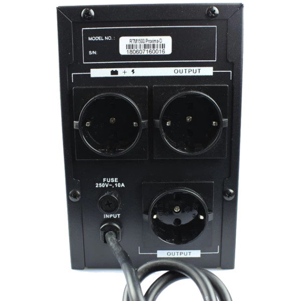 Фото - Джерело безперебійного живлення Ritar RTM1500 (900W) Proxima-D (RTM1500D)