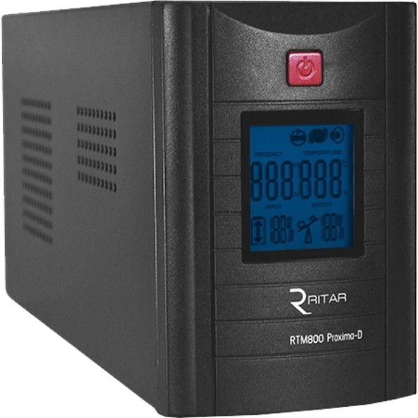 Фото - Джерело безперебійного живлення Ritar RTM800 (480W) Proxima-D (RTM800D)