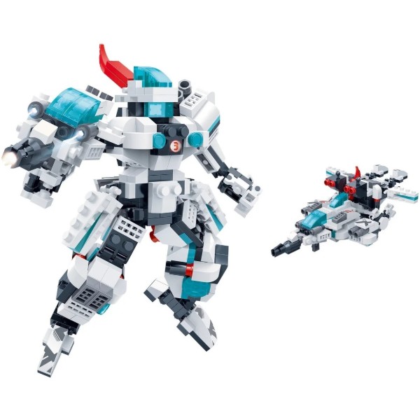 Фото - Пластиковый конструктор Banbao "Mech 2" Звездный полицейский (297 элм.) (6323)