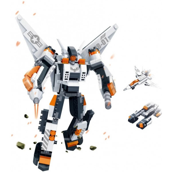 Фото - Пластиковий конструктор Banbao "Mech 2" Хамер (296 елм.)  (6317)