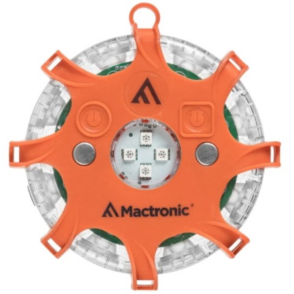 Фото - Ліхтар акумуляторний Mactronic X-Flare 30 Lm Red/Blue/Amber Recharg 12/220V (PSD0112)