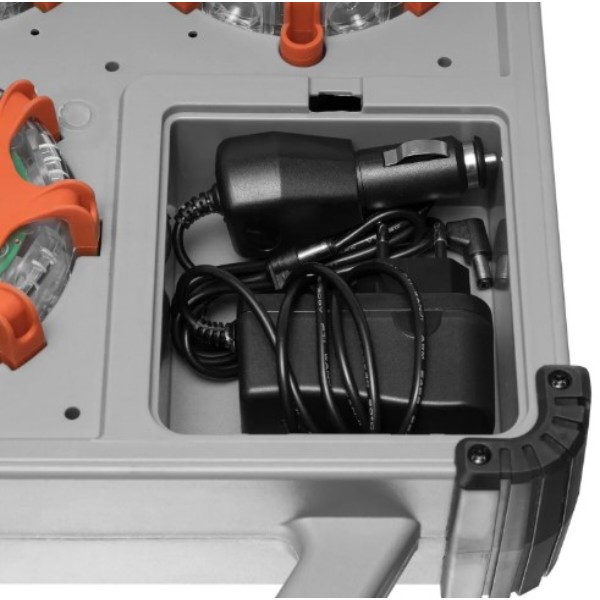 Фото - Ліхтар акумуляторний Mactronic X-Flare 30 Lm Red/Blue/Amber Recharg 12/220V (PSD0112)