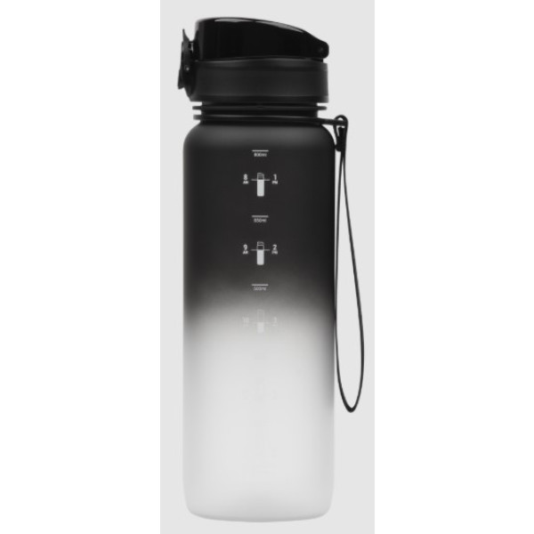 Фото - Пляшка для води UZspace 3053 Frosted 800 мл Чорно-біла