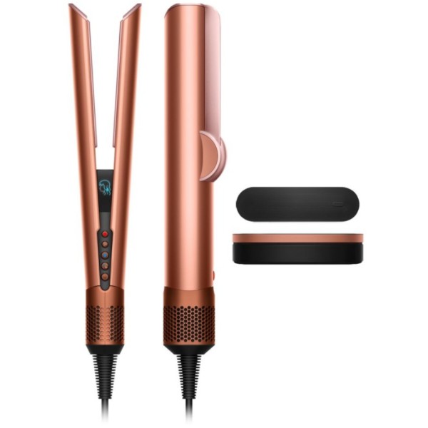 Фото - Вирівнювач волосся Dyson Airstrait HT01 Amber Silk Янтарний шовк (143343-01)
