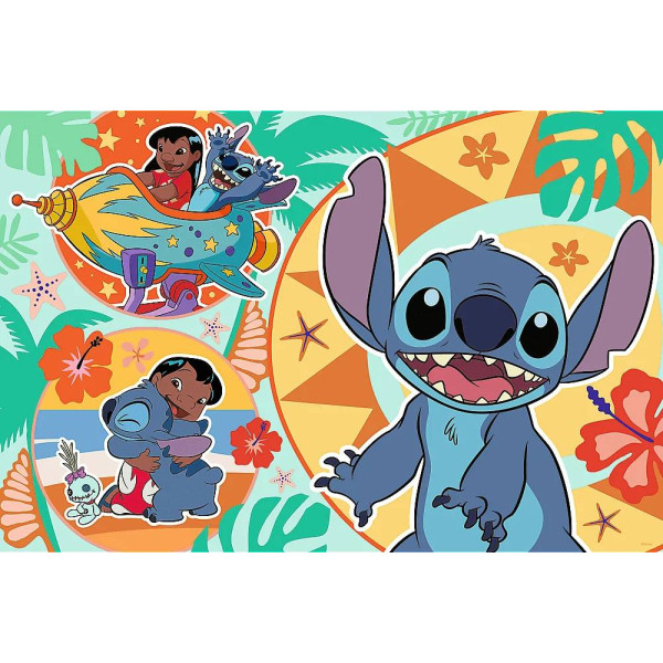 Фото - Пазлы (3-4 года) Trefl 24 Maxi Lilo&Stitch Счастливый день (43652)