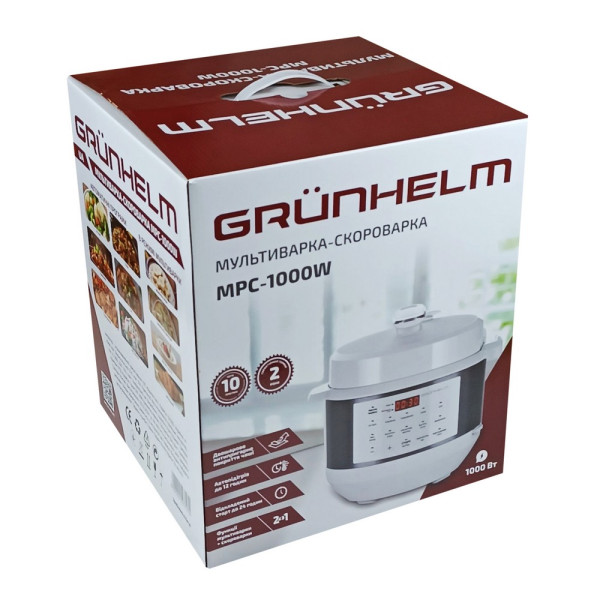 Фото - Мультиварка-скороварка Grunhelm MРC-1000W