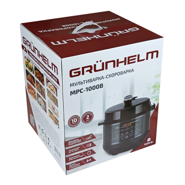 Фото - Мультиварка-скороварка Grunhelm MРC-1000B