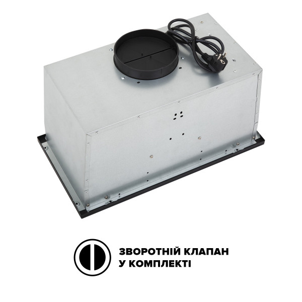 Фото - Витяжка вбудована Interline SWAY BL A/60 GL/S