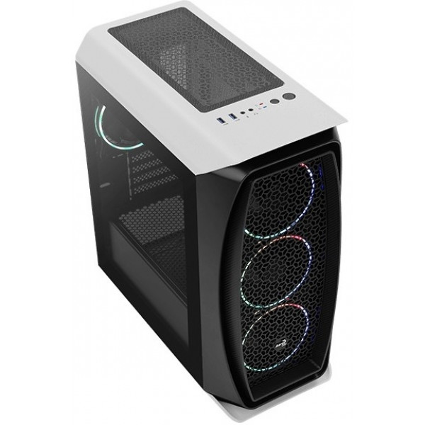 Фото - Корпус AEROCOOL Aero One Mini Eclipse-G-WT-v1 (ACCS-PB18143.21) Black/White без БП