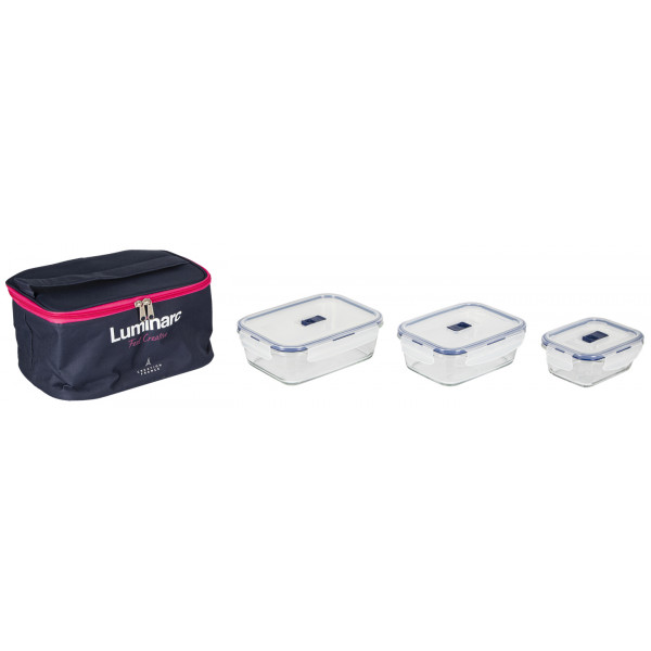 Фото - Набір ємностей для зберігання Luminarc Pure Box Active (P4129)