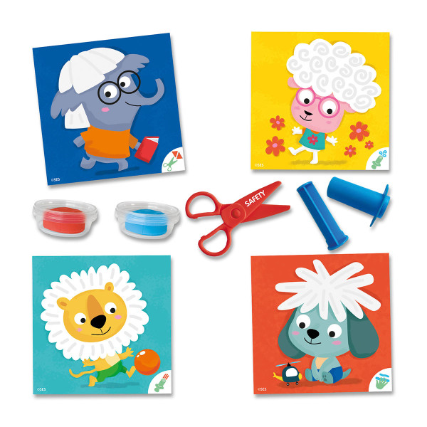 Фото - Маса для ліплення Ses Creative My first – ВЕСЕЛА ПЕРУКАРНЯ (14407S)