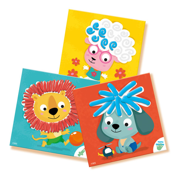 Фото - Маса для ліплення Ses Creative My first – ВЕСЕЛА ПЕРУКАРНЯ (14407S)